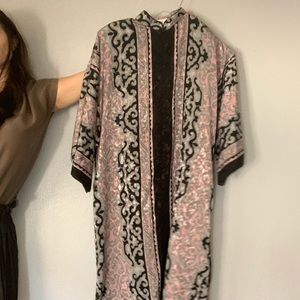 🌱Vintage 1980s Ruth Norman Mandarin Collar Kaftan